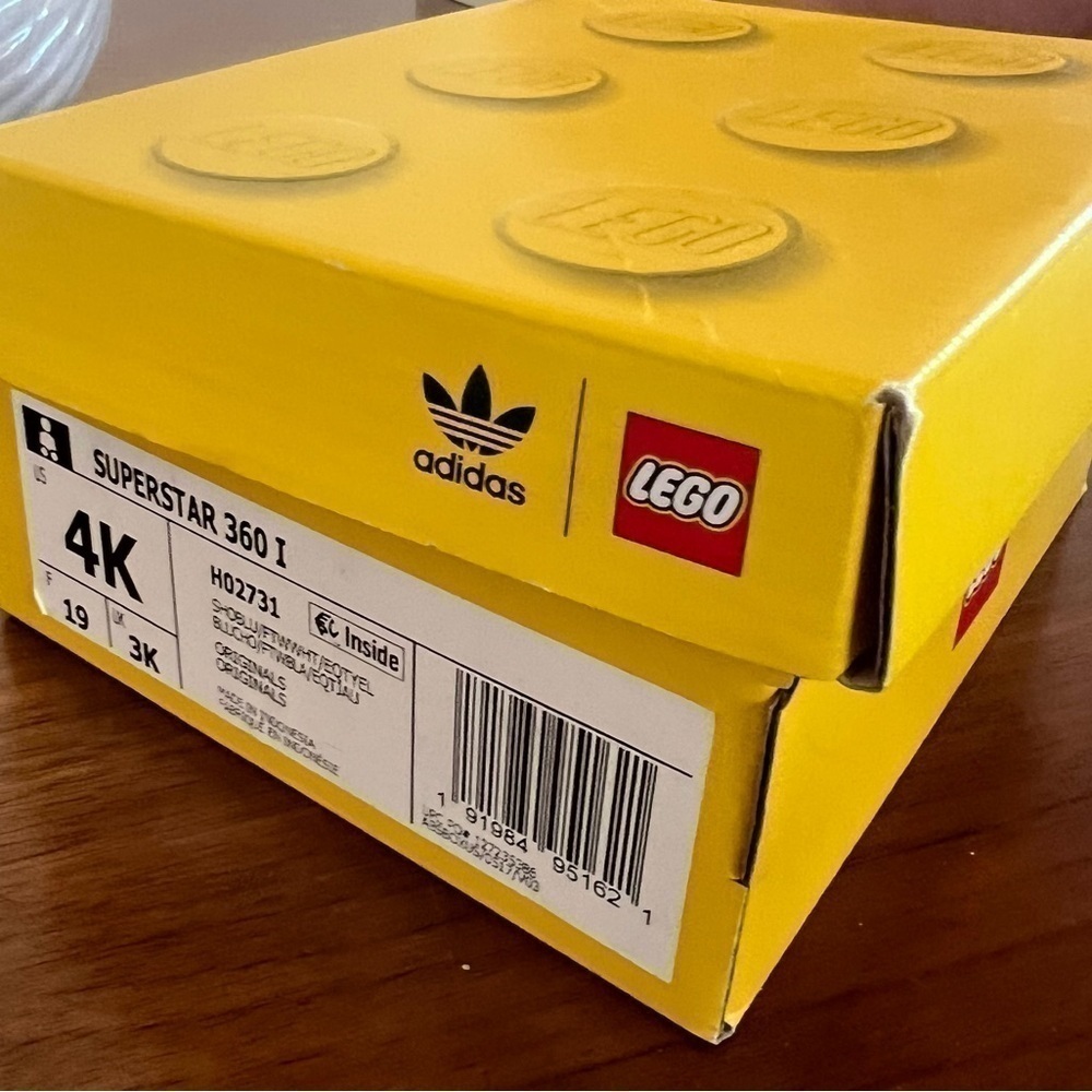 Adidas x Lego Superstar 360 Shoes Size 4 Baby Walker shoes - Picture 8 of 8